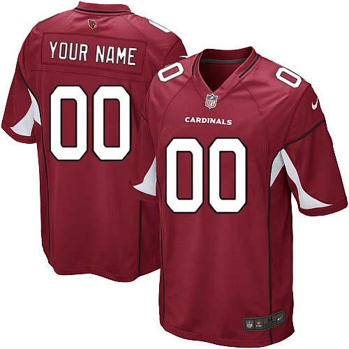 Nike Arizona Cardinals Customized Red Stitched Youth NFL Jersey